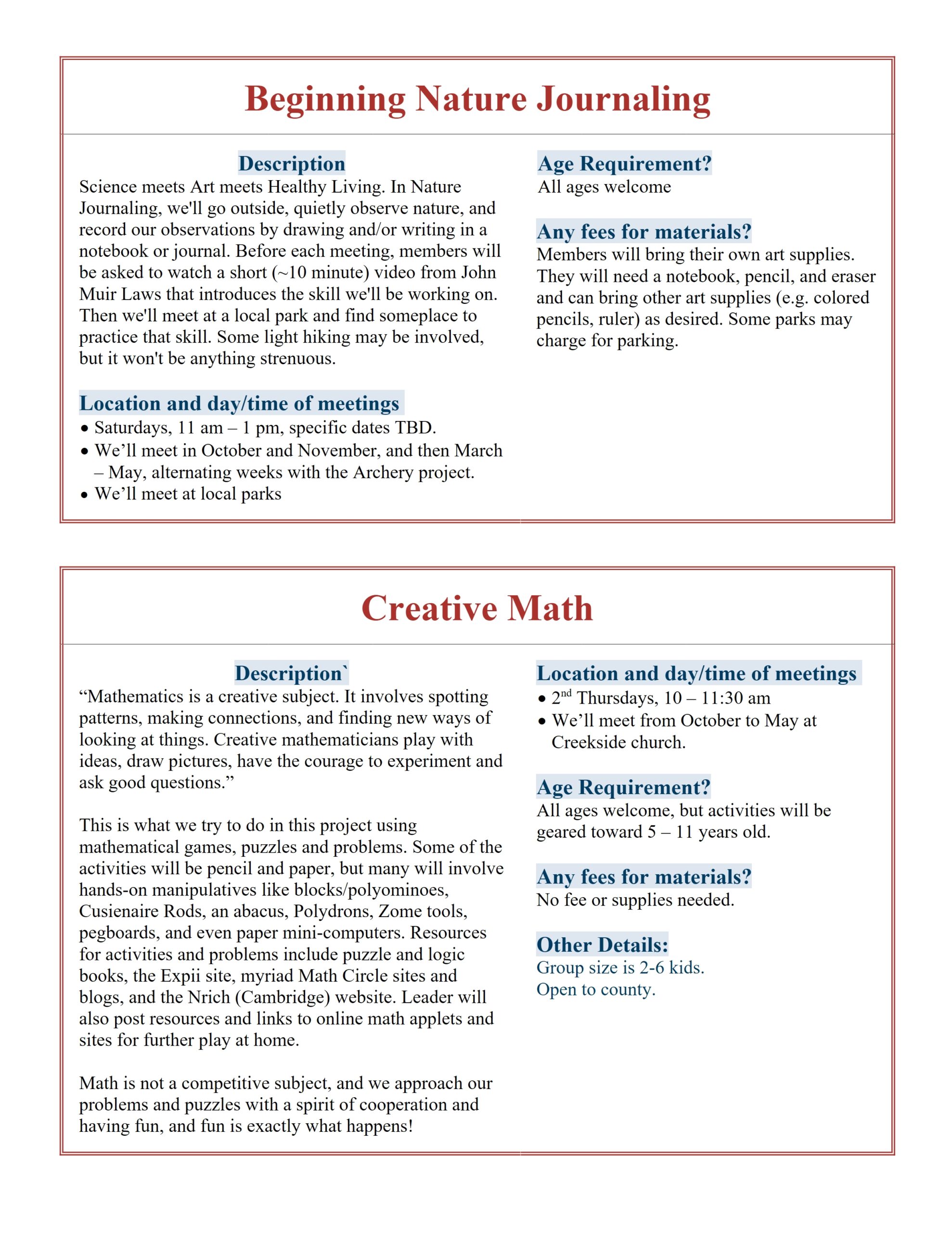 2026-2027_East Hills Project descriptions_as_of_14Aug2026_page_3